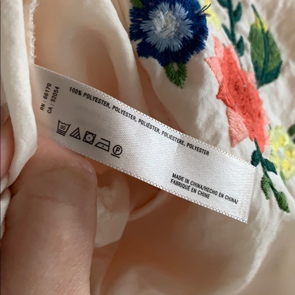 Eloise | Cream Embroidered Romper - Picture 7 of 7